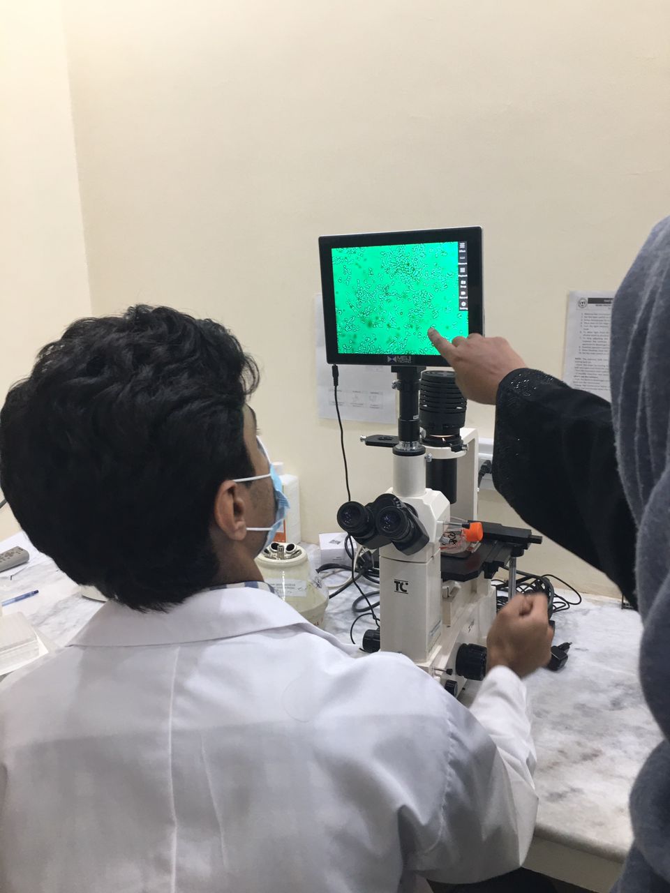 2nd round of “hands on training for cell culture technique” at FMDRC specially for our college students CMH LMC & IOD